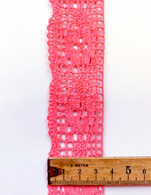 Pitsinauha 35 mm vaalea pinkki