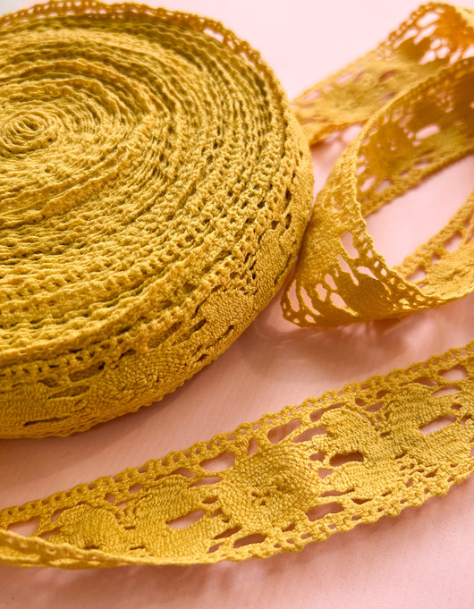 Pitsinauha 35 mm keltainen