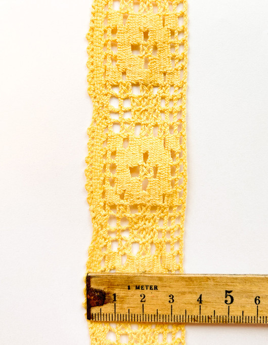 Pitsinauha 35 mm vaalea keltainen