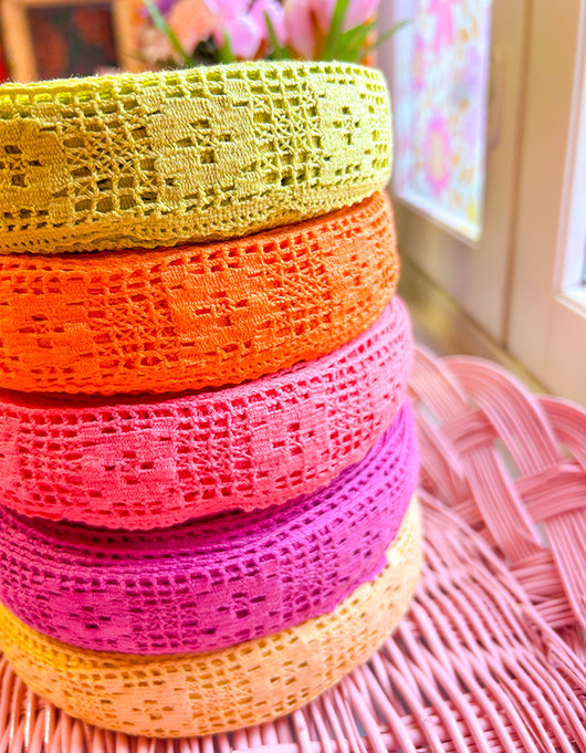 Pitsinauha 35 mm vaalea pinkki