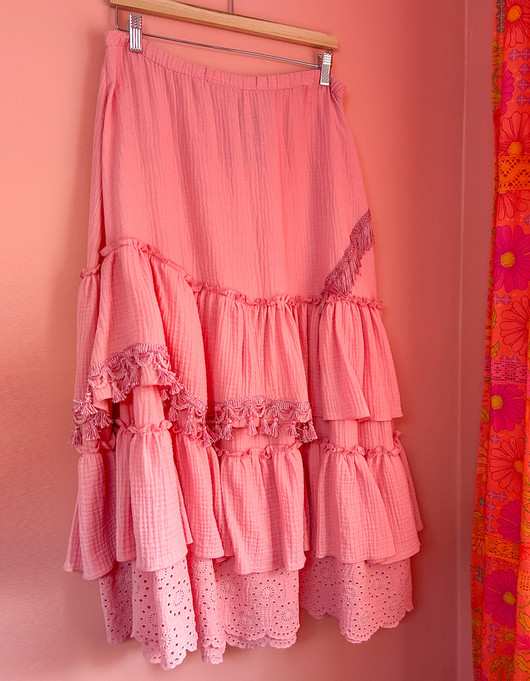 Ihana rimpsuhame vaaleanpunainen