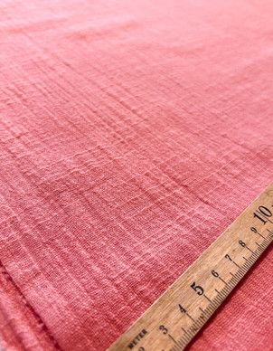 Rouhea puuvillakangas roosa