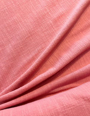 Rouhea puuvillakangas roosa