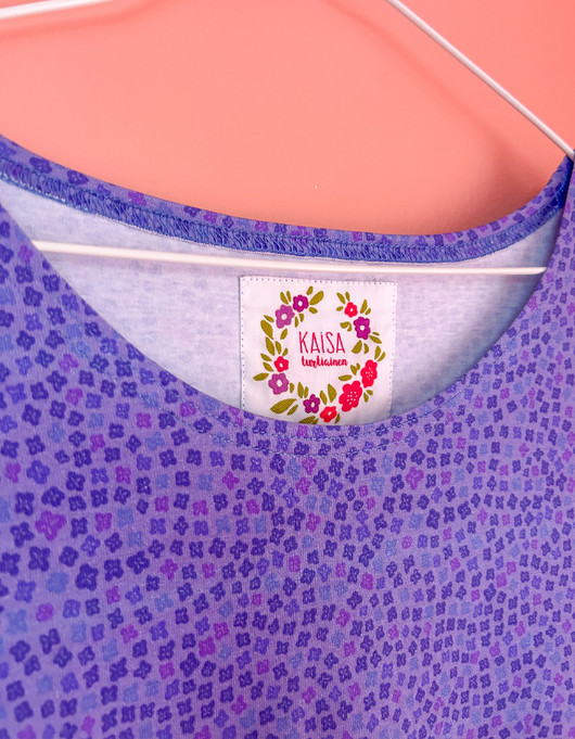 Salme-tunika laventeli