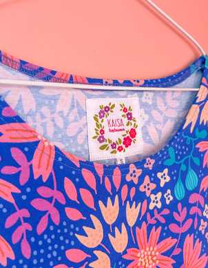 Salme-tunika sininen