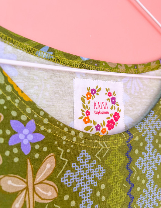 Salme-tunika vihreä