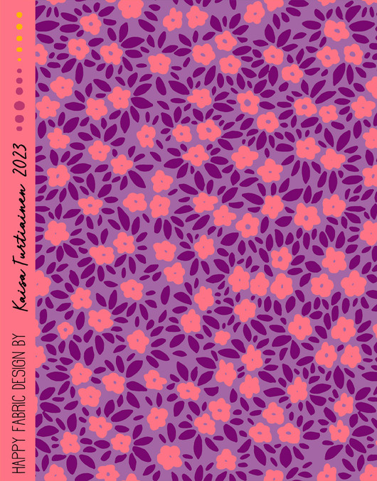 0,5 m pala Siimes-puuvillasatiini aamunkajo