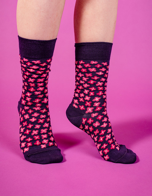 Syreeni-sukat violetti