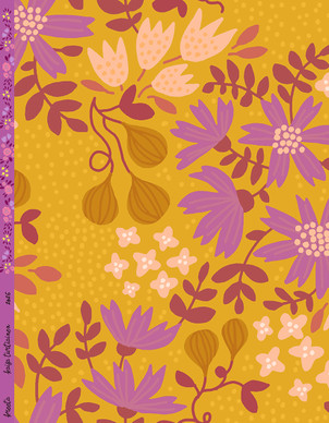 Iso Kreeta-ohut puuvillamusliini keltainen