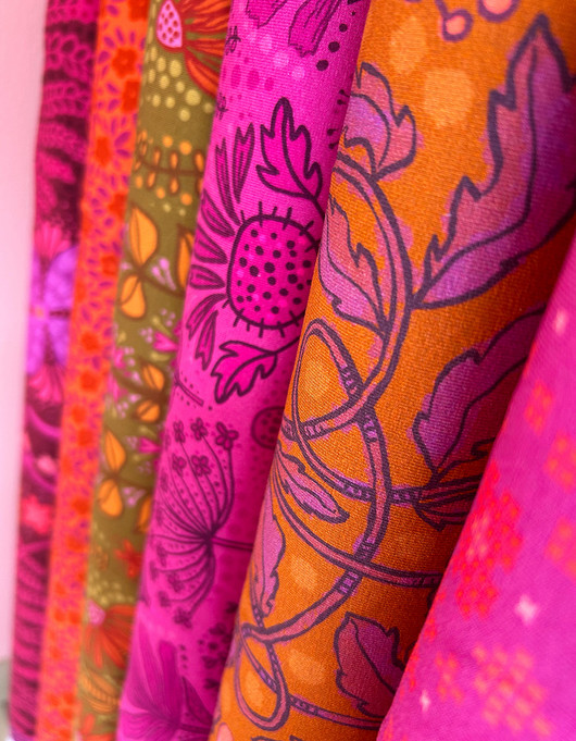 Herbaario-puuvillatrikoo oliivi