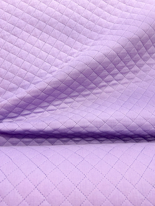 Puuvillamusliini tikattu syreeni