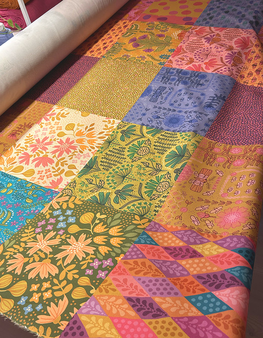 Tilkku-puuvillamarkiisi 0,84 m raporttipala