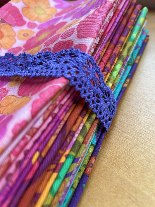 Tilkkutyöpuuvilla-setti