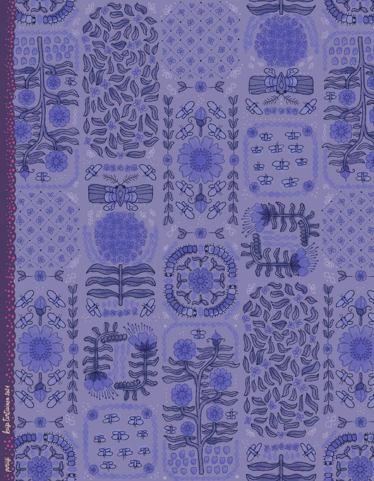 Pariisi-tenceltrikoo laventeli