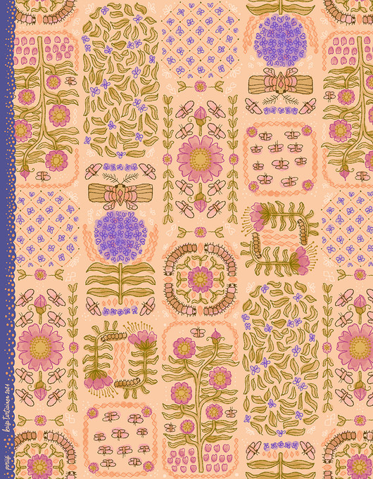 Pariisi-tenceltrikoo vaalea persikka