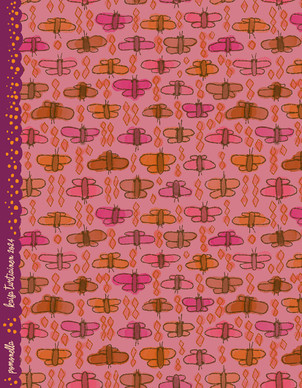 Pomonella-puuvillatrikoo vanha roosa