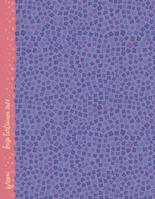 Syreeni-puuvillatrikoo laventeli