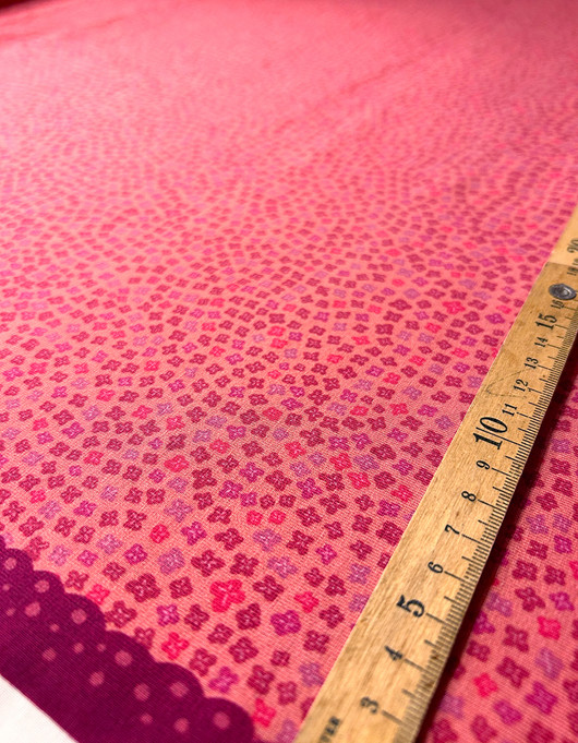 Syreeni-puuvillatrikoo vanha roosa