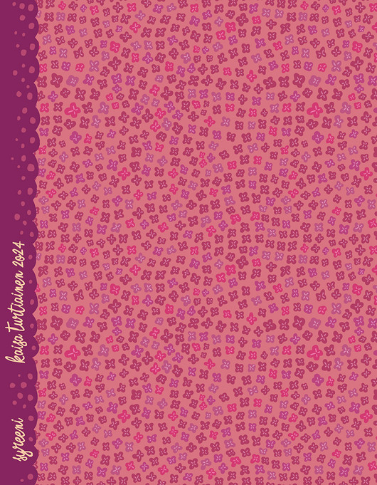 Syreeni-puuvillatrikoo vanha roosa