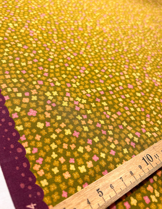 Syreeni-puuvillatrikoo oliivi