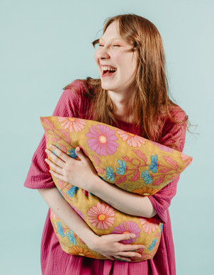 Tyynyliina vihreä Aliisan kukkala