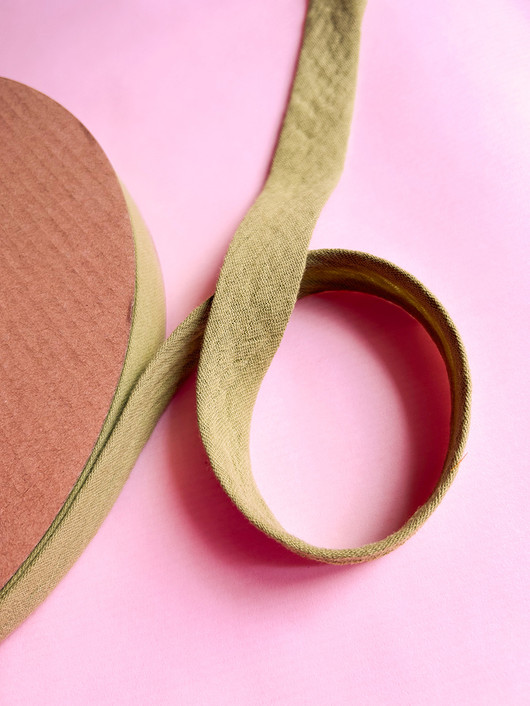 Musliinivinonauha 20 mm vaalean vihreä