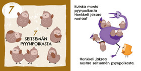 Pikkuli oppii numeroita