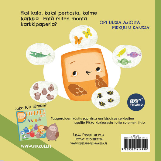 Pikkuli oppii numeroita