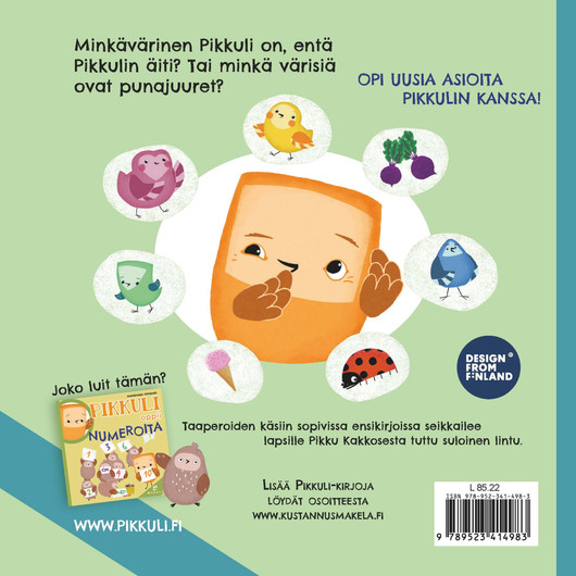 Pikkuli oppii värejä
