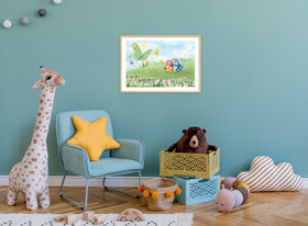 Pikkulin perhe ja Toto -juliste