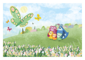 Pikkulin perhe ja Toto -juliste