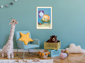 Pikkulin lukuhetki -juliste