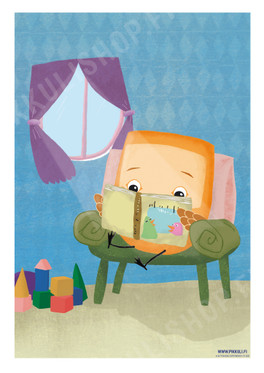 Pikkulin lukuhetki -juliste