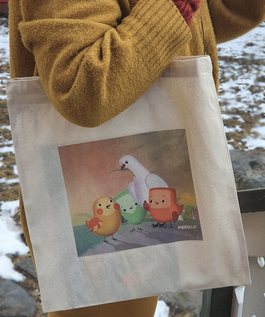 Pikkuli ja Rauhankyyhky -kassi