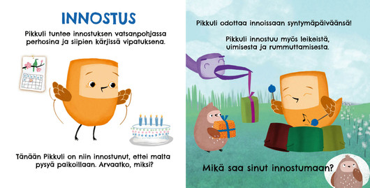 Pikkuli oppii tunteita 