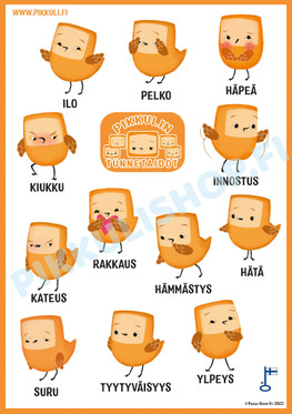 Pikkulin tunnejuliste A4