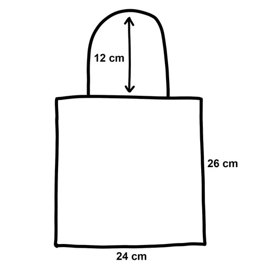 Pikkuli zero waste -kassi pieni