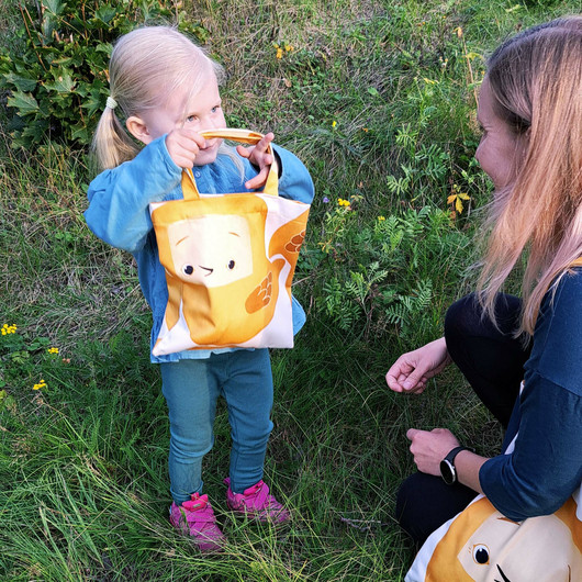 Pikkuli zero waste -kassi pieni