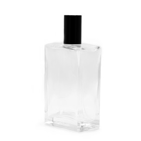 100 ml lasinen hajuvesipullo 'Simple' kulmikas