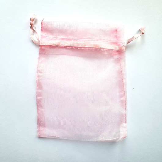 Organzapussi, vaaleanpunainen