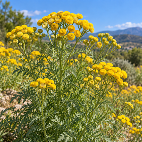 Eteerinen Blue Tansy (sininen pietaryrtti)-öljy