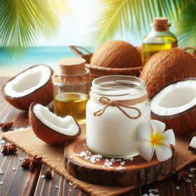 Kylmäpuristettu kookosöljy /kookosrasva, luomu