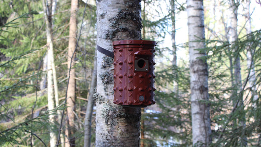 KOTA®- Helmi - 3D-tulostettu linnunpönttö 28 mm aukolla