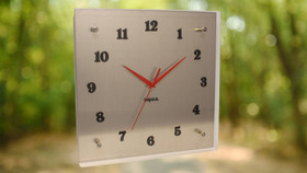 KOTA® -Alu - alumiiniyhdistelmä 3D-tulostettu seinäkello