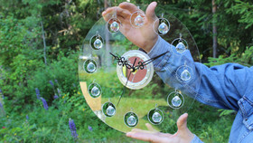 KOTA® -Bling bling - kimaltava 3D-tulostettu seinäkello