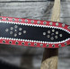 Lapinvyö 80mm/2h Musta/valko/punainen