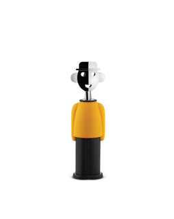 Alessi AM23 YB Alessandro M. keltainen viinipullonavaaja