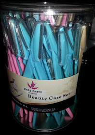 Kulmakarvaveitsi 3-värin lajitelma 100 kpl