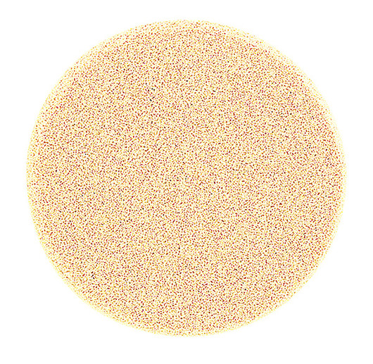 Latex make-up sponge x 2