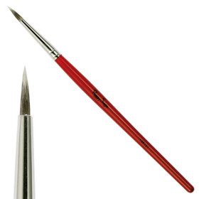 Nylon eyeliner & luomiväri brush 3mm - Nylon